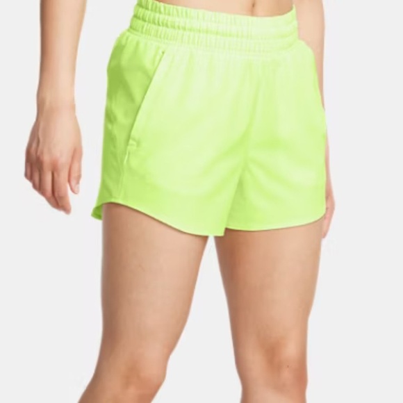 NWT, Under Armour, UA Vanish Women’s 3” Short, XS, Morph Green-304 - Picture 1 of 4